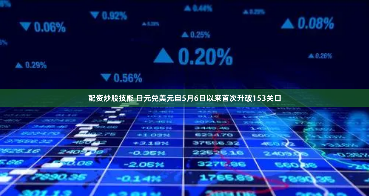 配资炒股技能 日元兑美元自5月6日以来首次升破153关口