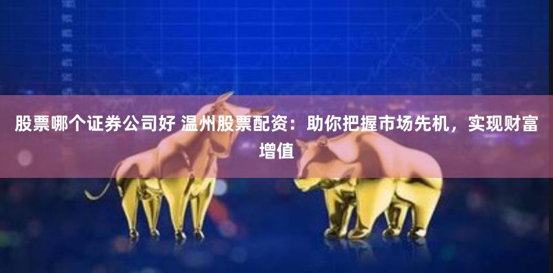 股票哪个证券公司好 温州股票配资:助你把握市场先机,实现财富增值